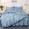 YC-004新款磨毛床裙加厚床罩韩版单双人被套四件套 商品缩略图5