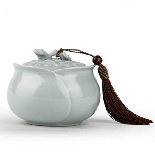 汝窑如意茶叶罐（小） 商品图0