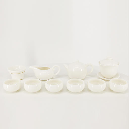 云中居· 羊脂玉功夫茶具10件套 商品图0