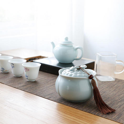 汝窑如意茶叶罐（小） 商品图3