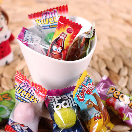 50g菲尼牌夹心泡泡糖(混合装)