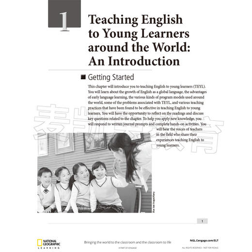 国家地理Teaching Young Learners English 少儿英语教学技能手册 商品图3