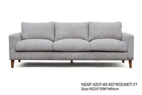 NS家居nsfurniture软包布艺三人位沙发NSSF-5207-60 KD