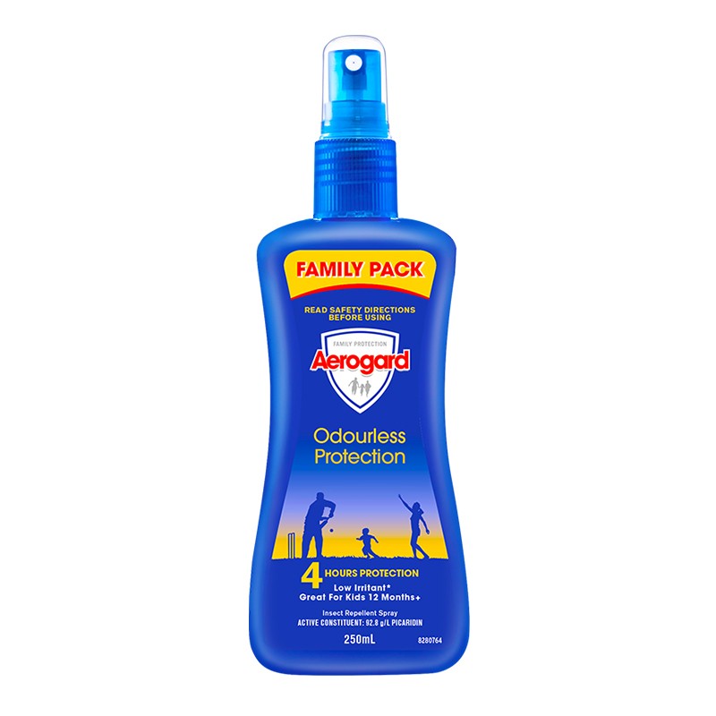 AEROGARD/澳乐家 安护无香型驱蚊液250ML直邮JPY带授权招加盟代理
