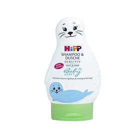 【保税仓】HIPP/德国喜宝 小海豹天然有机免敏洗发沐浴2合1 200ML