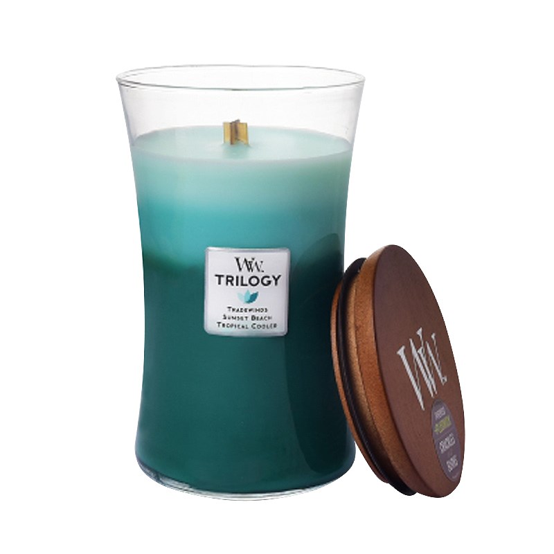 WOODWICK 香薰蜡烛大杯 隐居海上 623G秒发JPY带授权招加盟代理