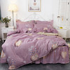 YC-004新款磨毛床裙加厚床罩韩版单双人被套四件套 商品缩略图1