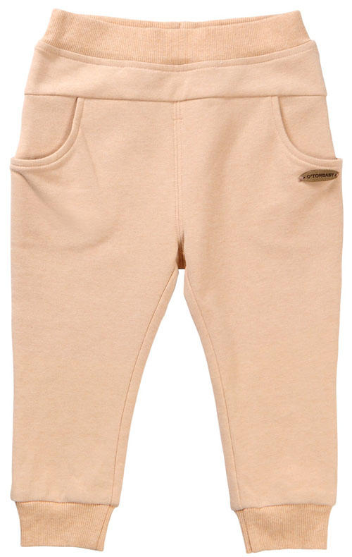 棉果果春秋款新疆彩棉男童女童小毛圈针织长裤M101200118013 商品图1