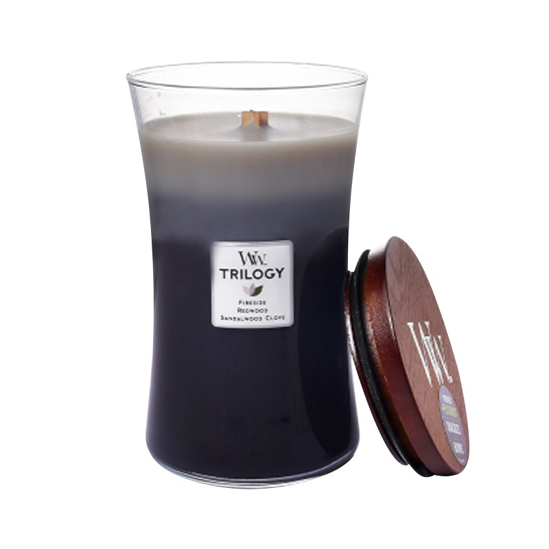 WOODWICK 香薰蜡烛大杯 温暖森林 623G秒发JPY带授权招加盟代理