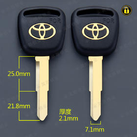 〖6111〗胶白铜单丰田右