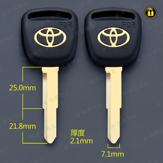 〖6111〗胶白铜单丰田右 商品图0