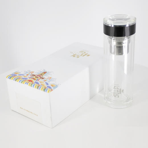 云中居   茶隔双层卡西菲玻璃杯 商品图0