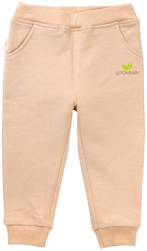 棉果果春秋款新疆彩棉男童女童小毛圈针织长裤M101200118014 商品图1