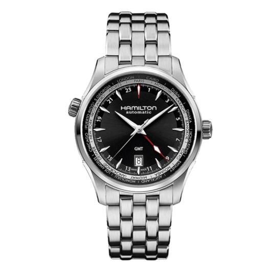 汉米尔顿 Hamilton 爵士系列两地时男士自动机械腕表 H32695131 商品图0