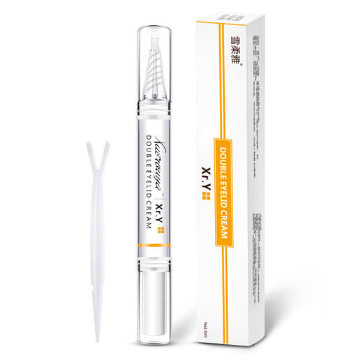 「一涂一推  秒变双眼皮」XR.Y双眼皮定型霜 无痕隐形 防水防汗 持久自然 一笔成双 宛如天生！ 商品图2