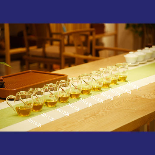 2010—2019十年哈尼公主品鉴装袋装普洱生茶80g 商品图5