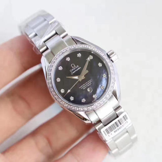 欧米茄 海马系列机械女表 直径34mm 复刻8520同轴机械机芯 商品图7