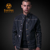 秋季城市通勤教官骑士战术牛仔褂男薄款特种兵多口袋登山夹克外套 商品缩略图2