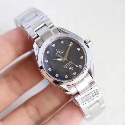 欧米茄 海马系列机械女表 直径34mm 复刻8520同轴机械机芯 商品图3