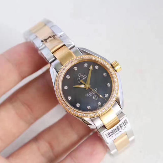 欧米茄 海马系列机械女表 直径34mm 复刻8520同轴机械机芯 商品图3