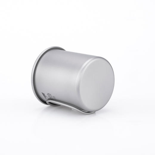 铠斯 纯钛 水杯 折叠水杯 便携杯子 野营杯 单层杯 容量220ML TI3200 商品图3