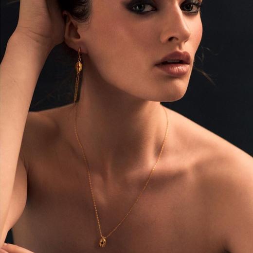 北京仓｜Les Merveilleuses-Prune 天然红宝石 项链［法国设计师］ 商品图0