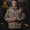 冬季户外冲锋衣男三合一防水风衣加绒加厚保暖迷彩登山服战术外套 商品缩略图0
