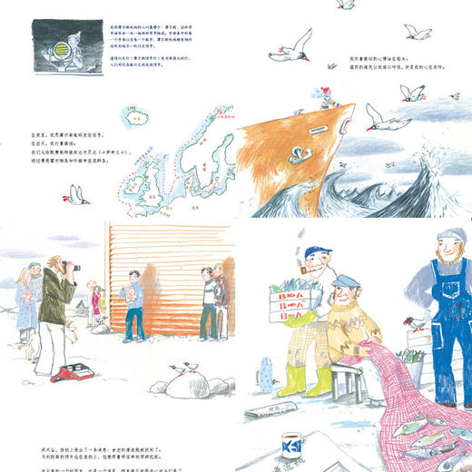 44324朝华绘本馆爱成长 小水手与漂流瓶 5岁以上 商品图1