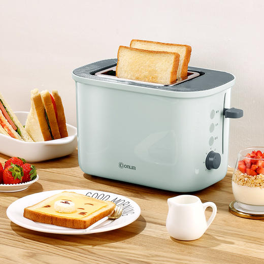 东菱dl-8188烤面包机双面家用早餐机全自动多士炉小型热吐司面包抖音