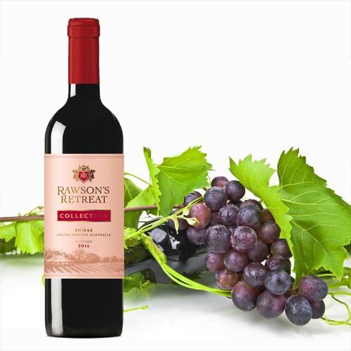 澳洲洛神山庄玫瑰金标西拉红葡萄酒 750ml/支