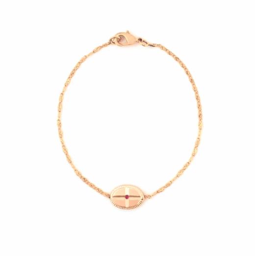 北京仓｜Les Merveilleuses-Prune 天然红宝石 手链［法国设计师］ 商品图1