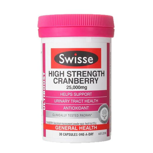 【保税仓】澳洲swisse蔓越莓胶囊高浓度精华30粒（偏远地区不包邮） 商品图0