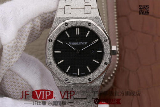 NOOB爱彼霜金皇家橡树15454BC.GG.1259BC.01中性腕表，原装一样的喷砂霜金工艺。实物更加高 商品图0