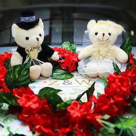 婚纱小熊 情侣熊 对熊