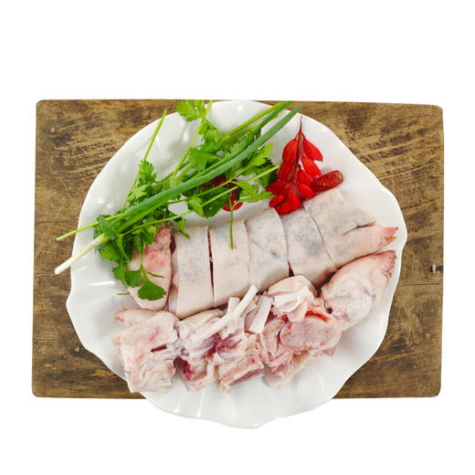 【藏香猪鲜猪蹄500g】夹金雪山放养黑猪 肉质紧实鲜美 商品图1