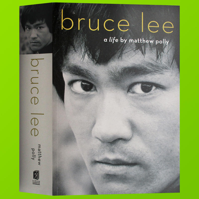 李小龙传记英文原版人物传记bruce Lee A Life 中国武术大师武打功夫明星传奇人物李小龙马修波利英文版进口英语书籍