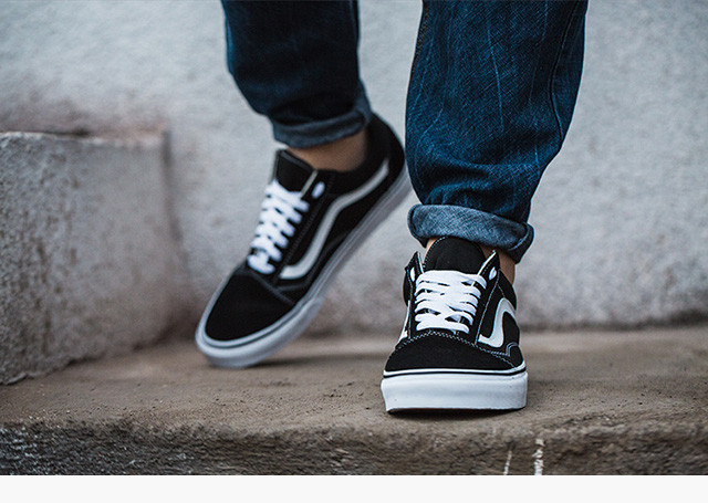 vansoldschool万斯经典款男女滑板鞋火