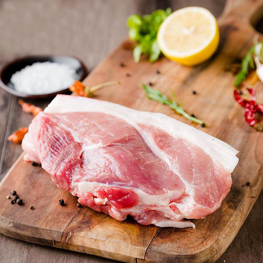 【藏香猪腿鲜肉500g】夹金雪山放养黑猪 肉质紧实鲜美