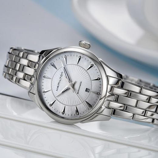 汉米尔顿 Hamilton 爵士系列女士自动机械腕表 H42215111 商品图2