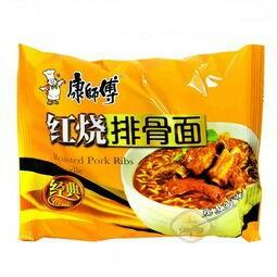 【批发】康师傅红烧排骨面袋