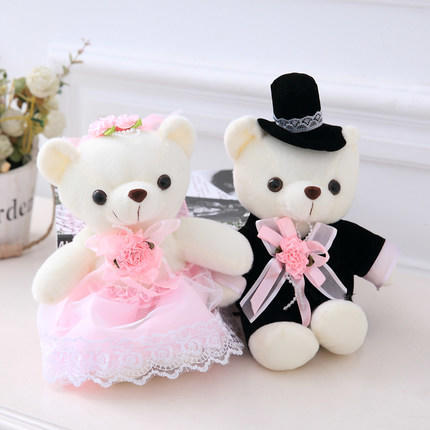 婚纱小熊 情侣熊 对熊 商品图3
