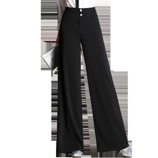 YH-8205秋季新款休闲垂感阔腿裤 商品图4