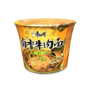 【批发】康师傅卤香牛肉面桶