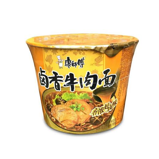 【批发】康师傅卤香牛肉面桶 商品图0