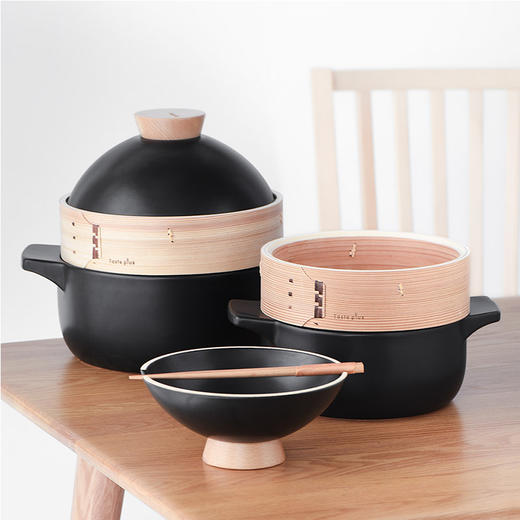 悦味砂锅23l35l双容量耐高温瓦罐汤煲明火家用燃气煲汤锅炖锅