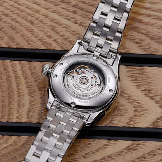 汉米尔顿 Hamilton 爵士系列女士自动机械腕表 H42215111 商品图3