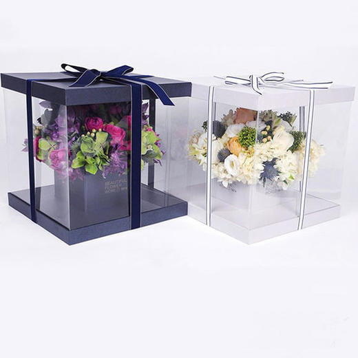 韩式手捧盒--方形--圆形 商品图1