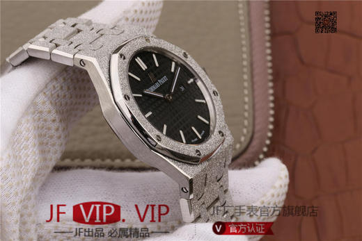 NOOB爱彼霜金皇家橡树15454BC.GG.1259BC.01中性腕表，原装一样的喷砂霜金工艺。实物更加高 商品图6