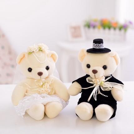 婚纱小熊 情侣熊 对熊 商品图1