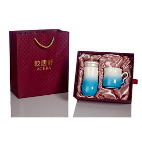 【组合套装】甜心随身杯(小)+咖啡杯礼盒 380ml单层/270ml